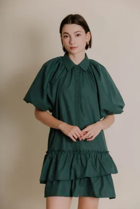 Hunter Balloon Sleeve Dress