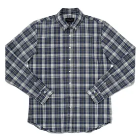 Indigo Plaid L/S Shirt