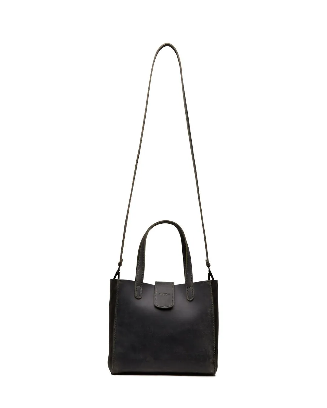 Janet Leather Mini Tote Large