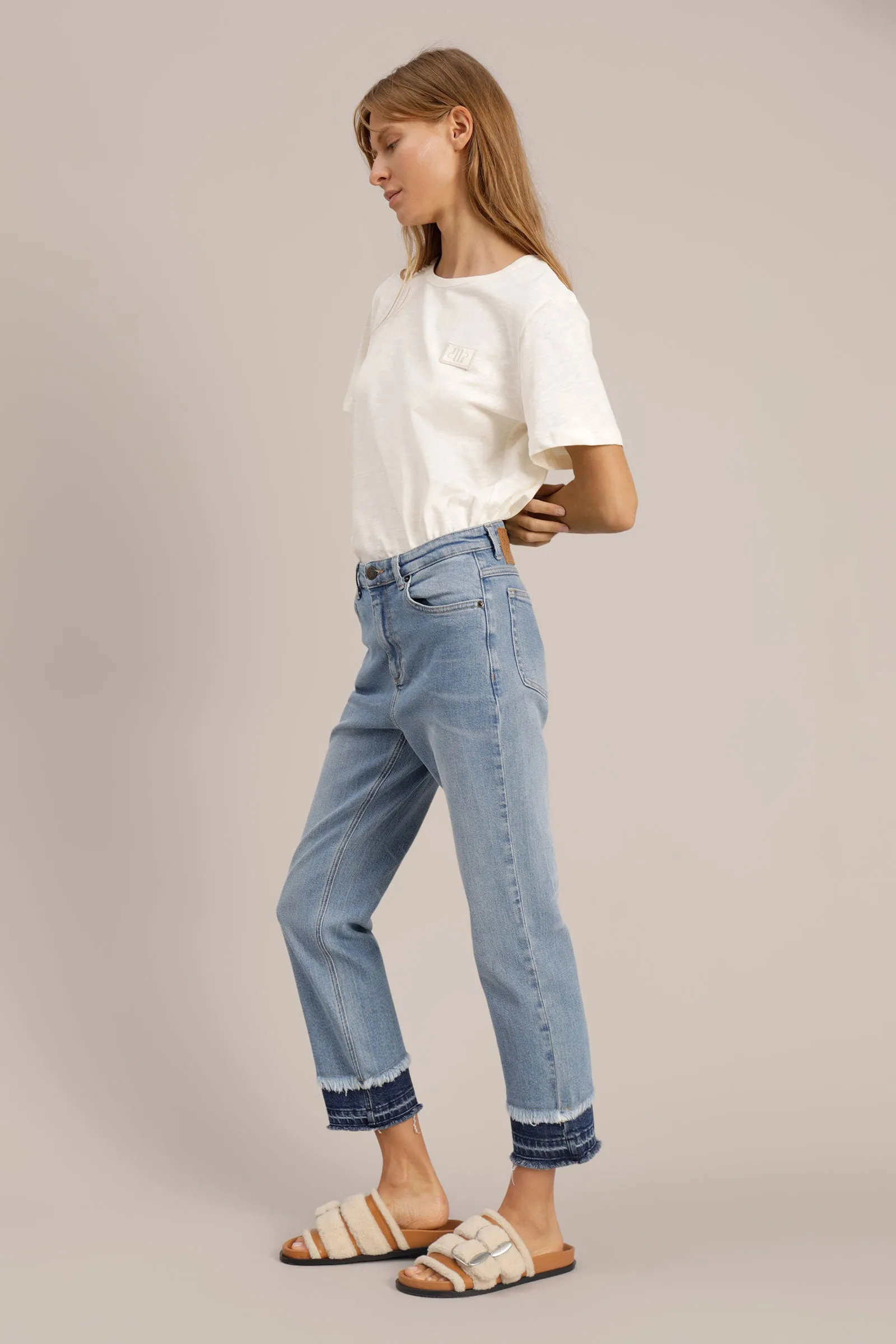 Jouge Organic Cotton Crop Jeans