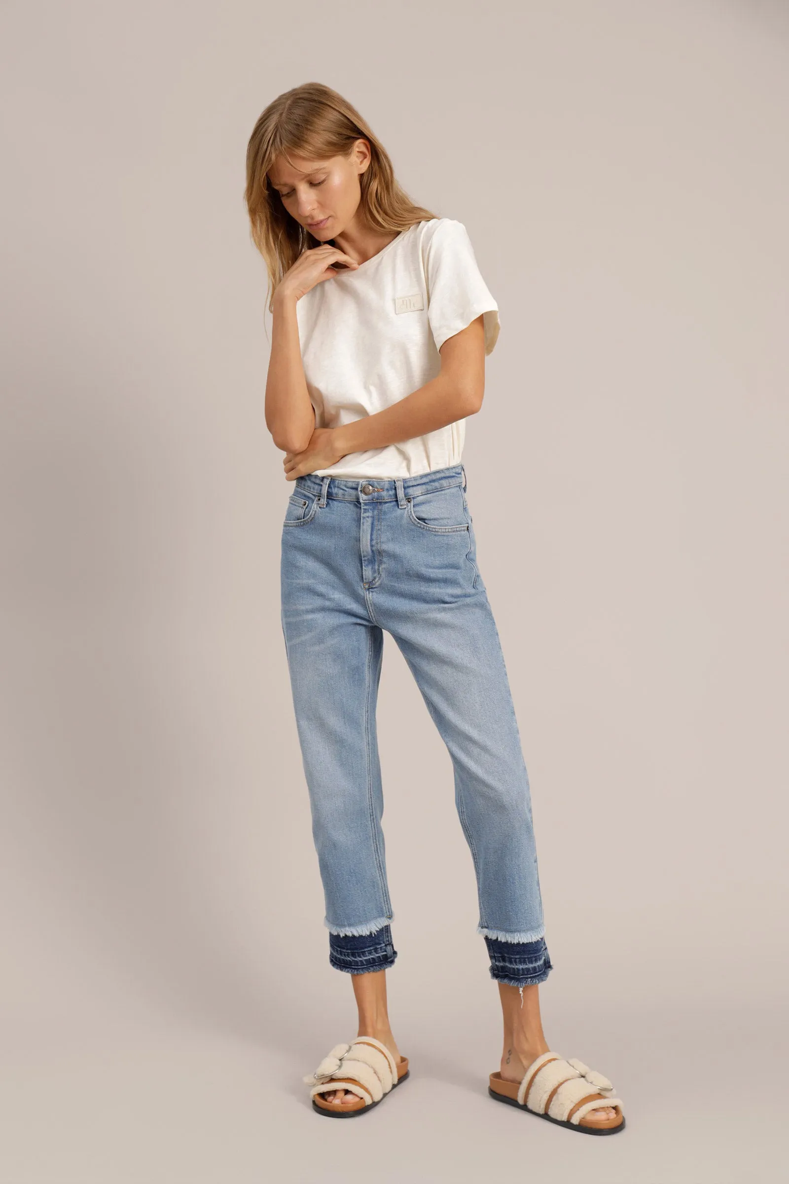 Jouge Organic Cotton Crop Jeans