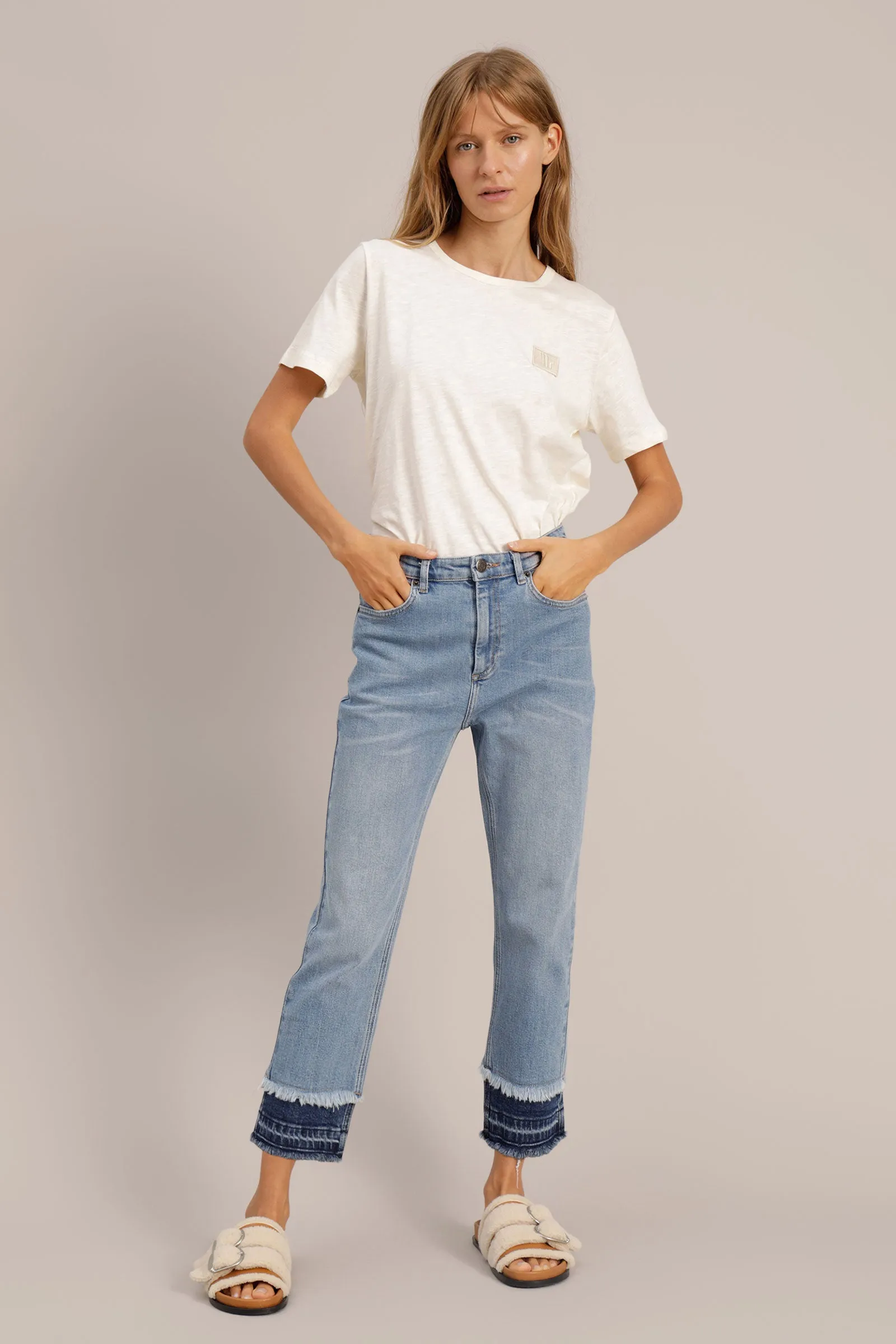 Jouge Organic Cotton Crop Jeans