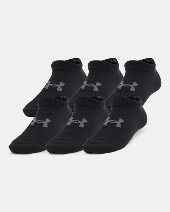 Kids' Essential No-Show Socks (6 Pack)