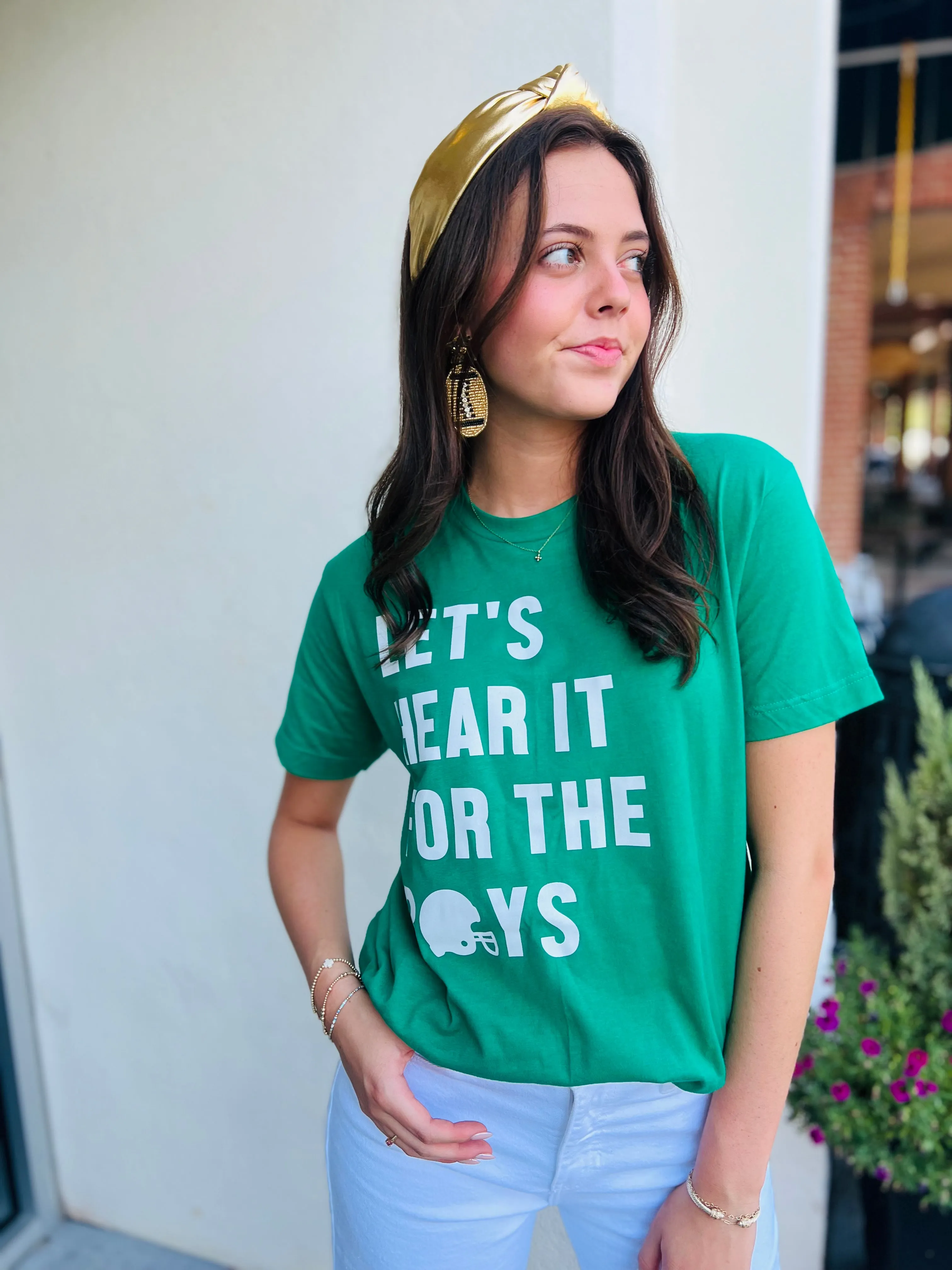 Let's Hear It For The Boys Tee - SMALL