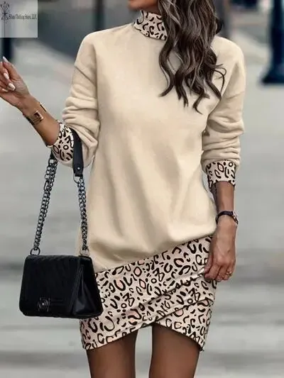 Long Sleeve Sweater Dress