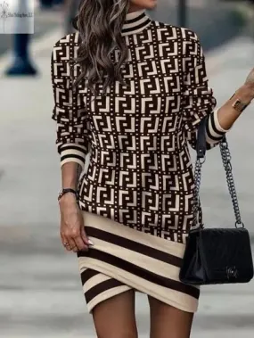 Long Sleeve Sweater Dress