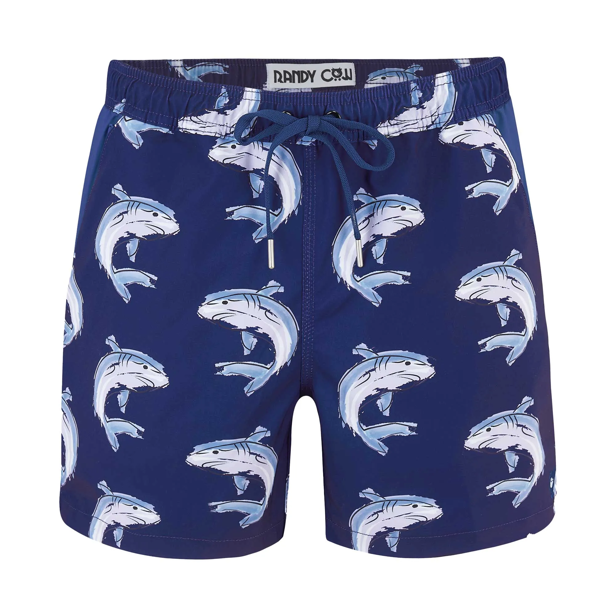 Matching Father & Son Sharks Swim Shorts