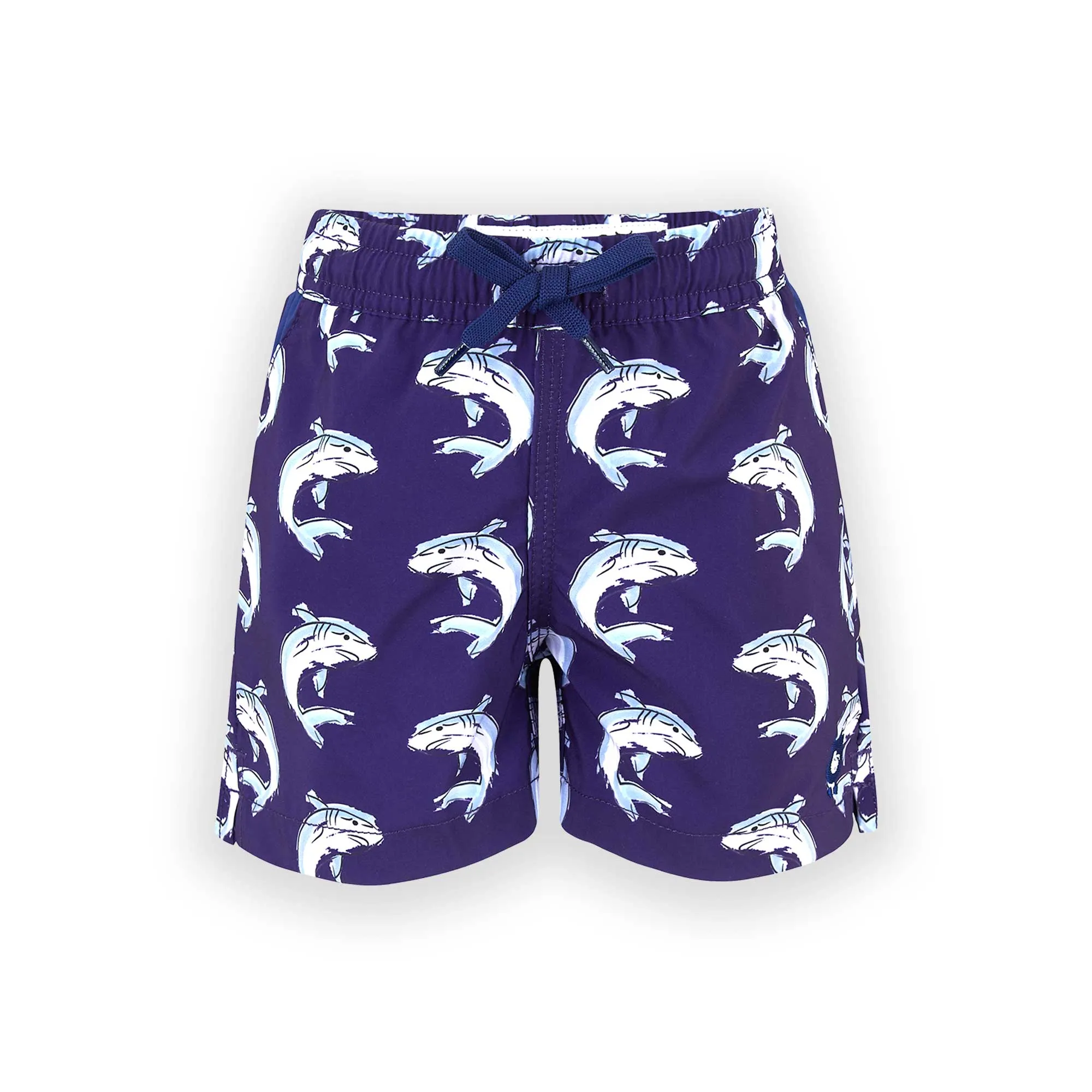 Matching Father & Son Sharks Swim Shorts