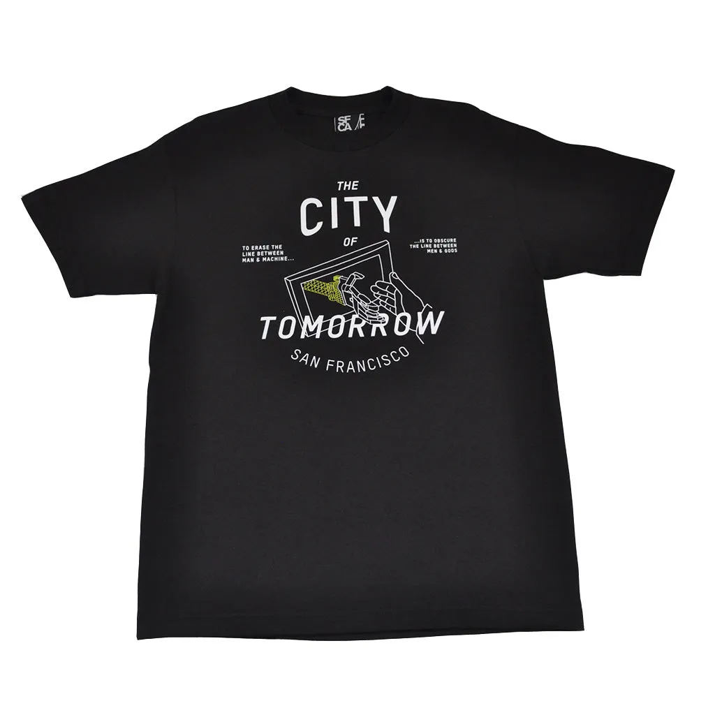 Mens SFCA City Of Tomorrow T-Shirt Black