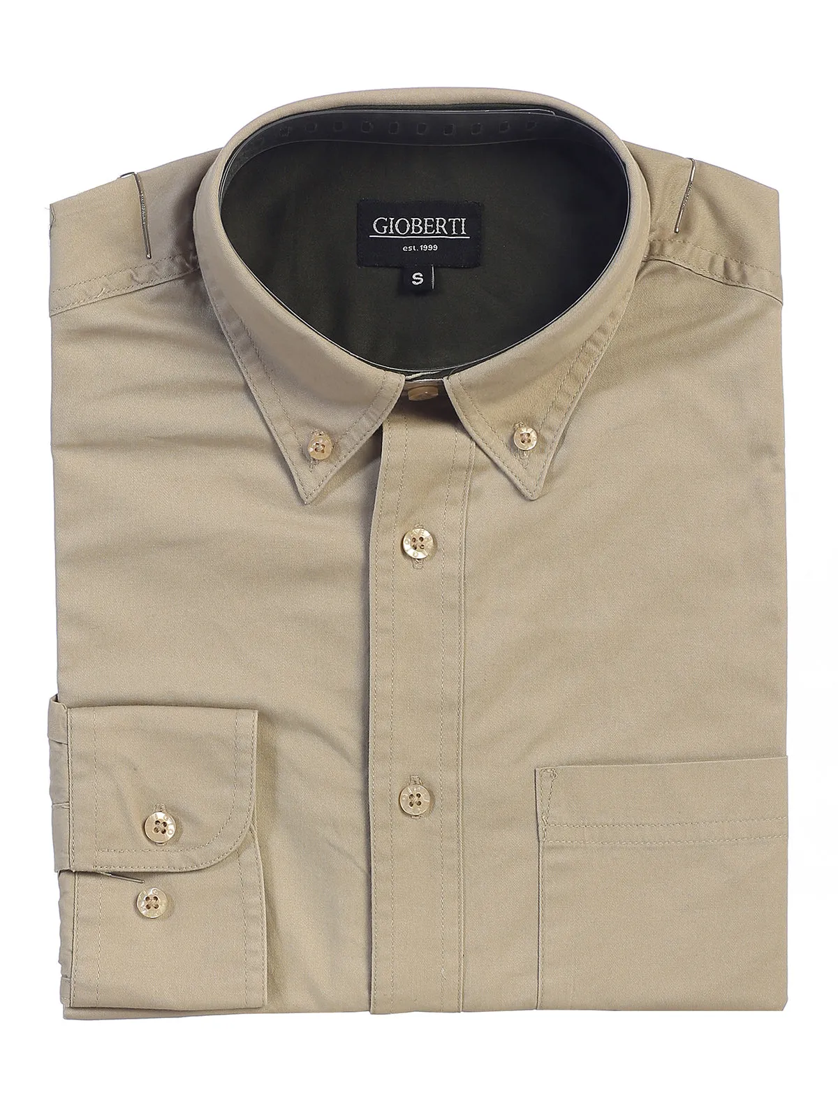 Men's Twill Shirt w/ Contrast