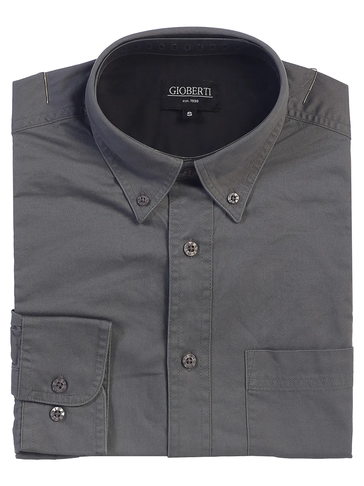 Men's Twill Shirt w/ Contrast