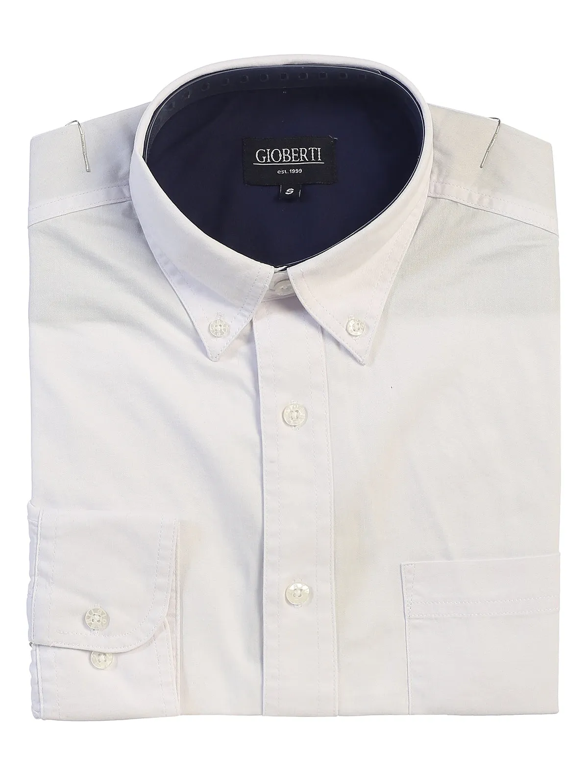 Men's Twill Shirt w/ Contrast