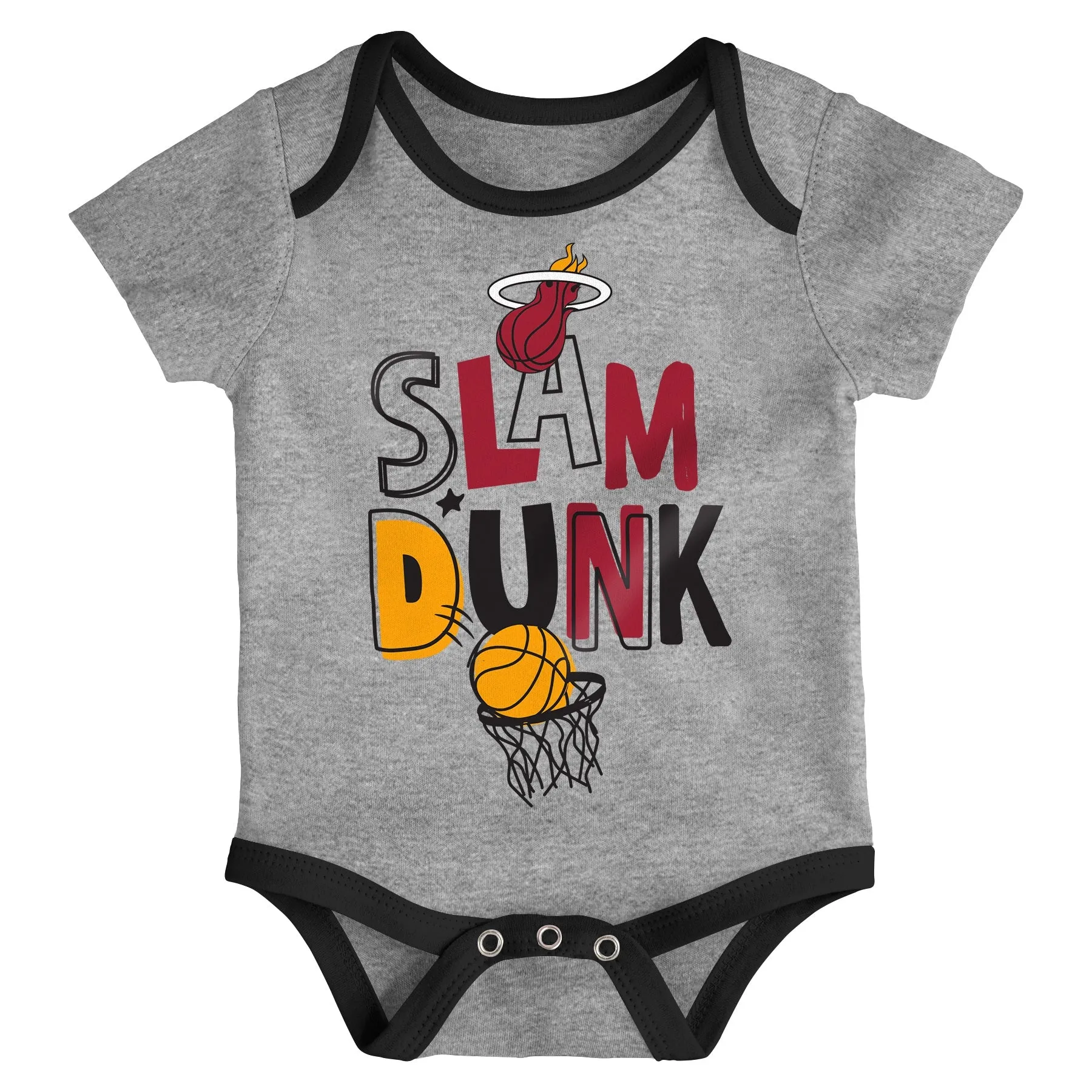 Miami HEAT 3 Piece Slam Dunk Creeper Infant Set