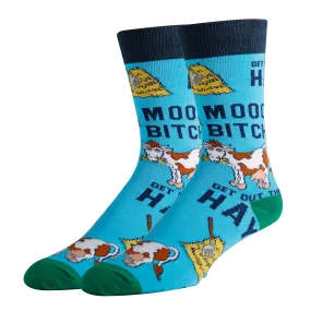 Mooo Over Socks