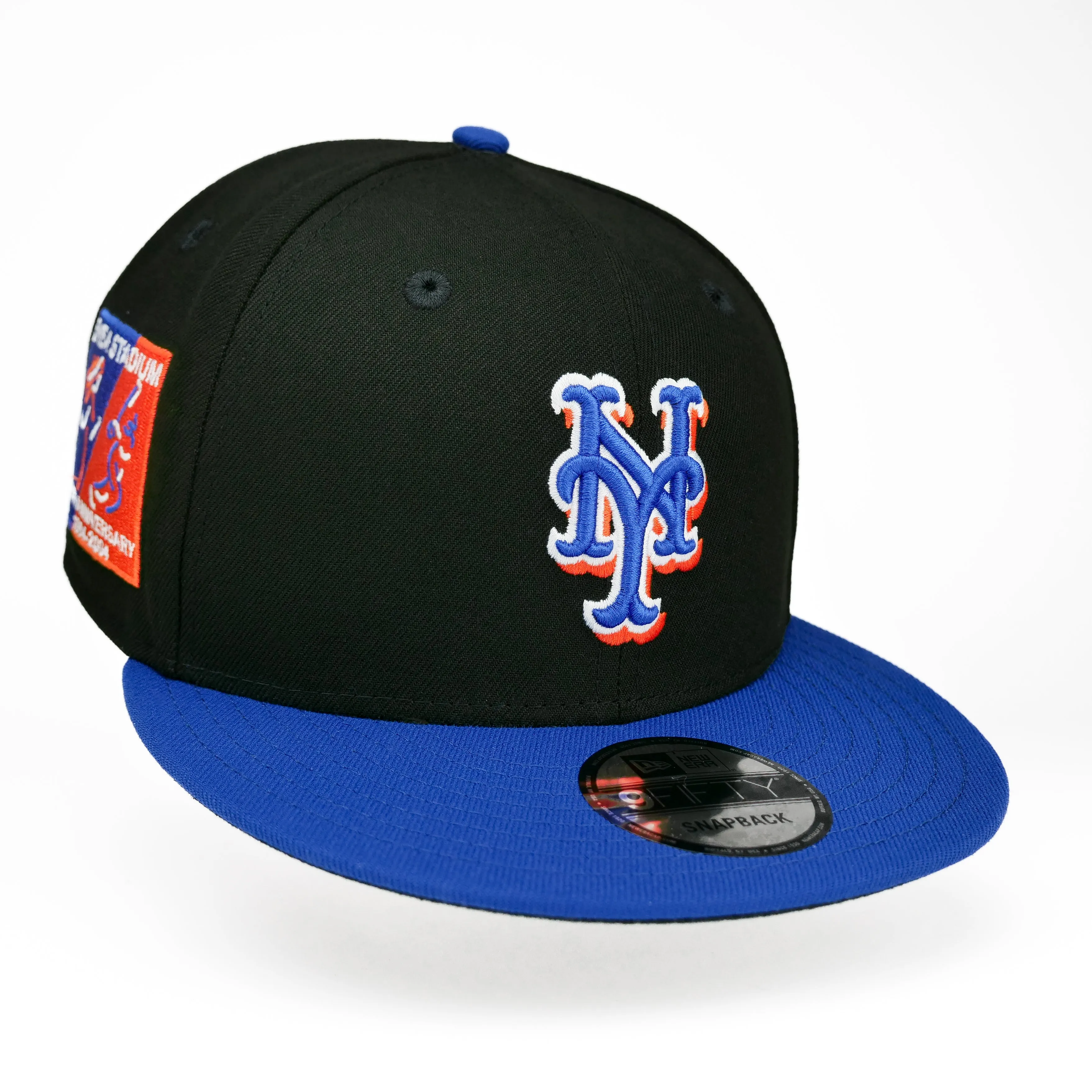 New Era Snapback New York Mets Black Alternate Shea Stadium Patch