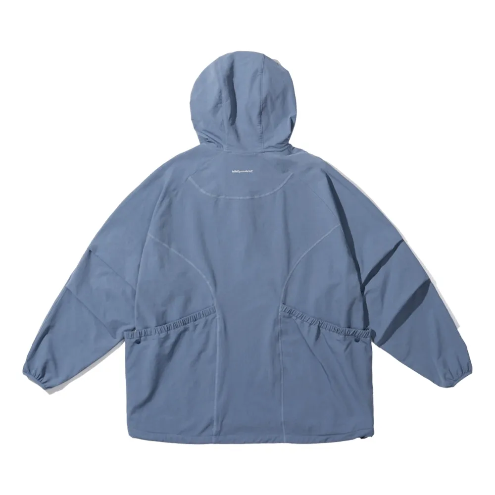 NINE POINT NINE ATLAS HOODIE-BLUE