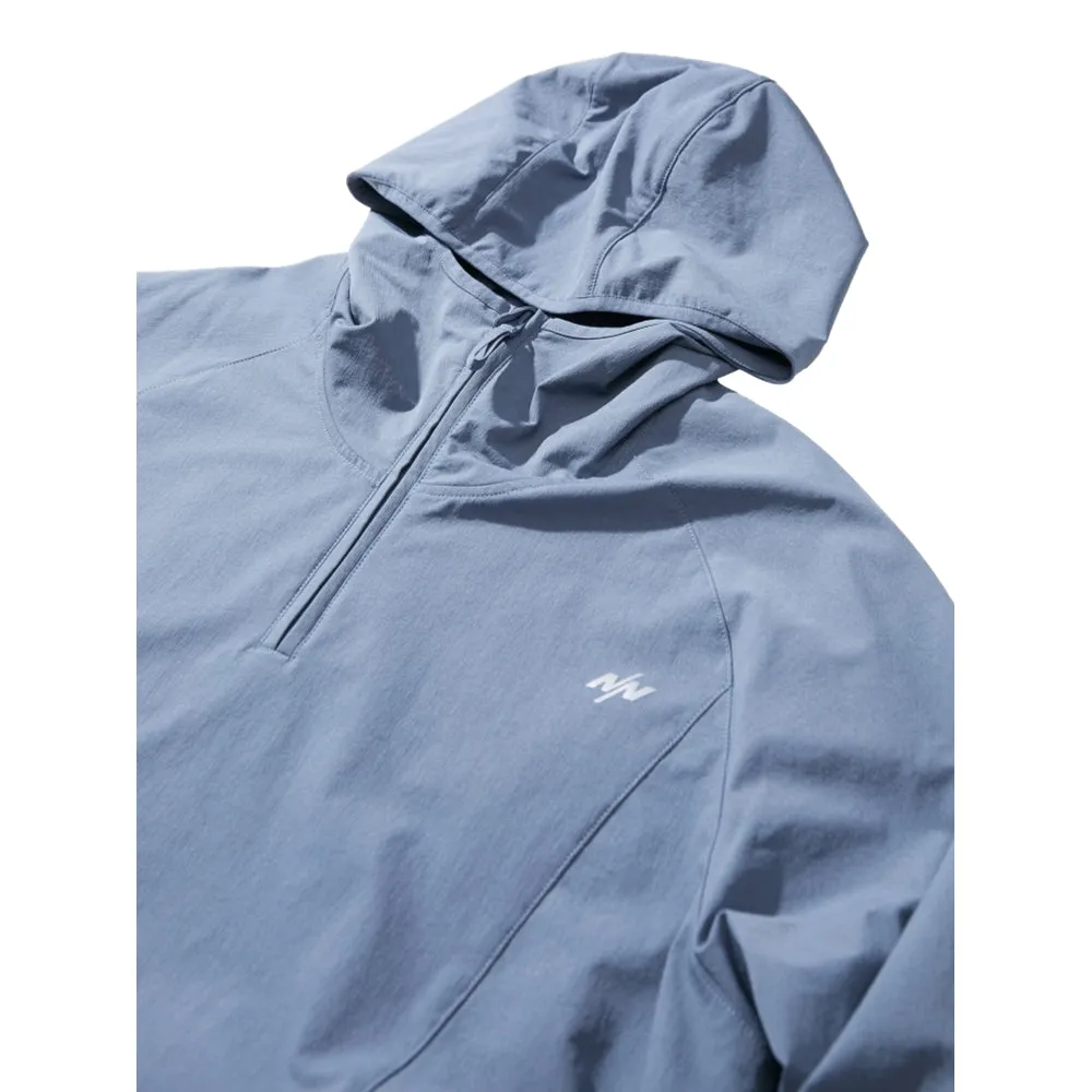 NINE POINT NINE ATLAS HOODIE-BLUE