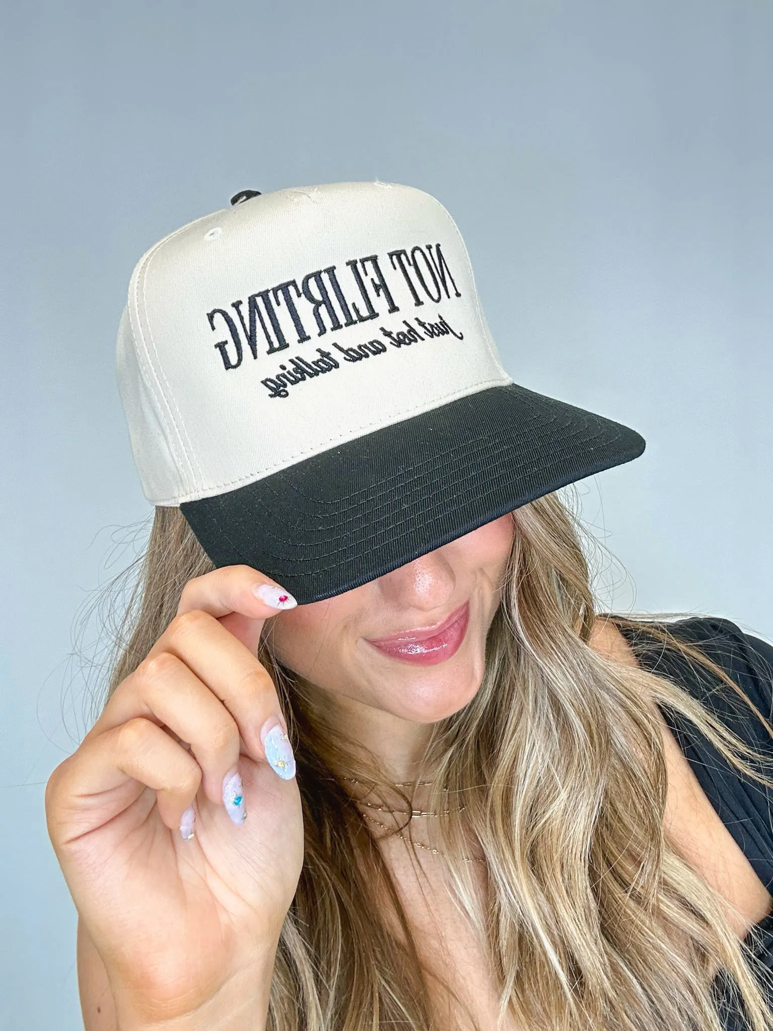 Not Flirting Trucker Hat