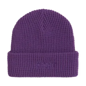 Only NY Lodge Waffle Beanie Purple