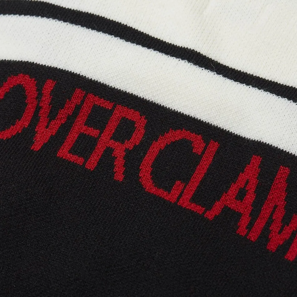 Overglam Logo Stripe Jumper (Black)