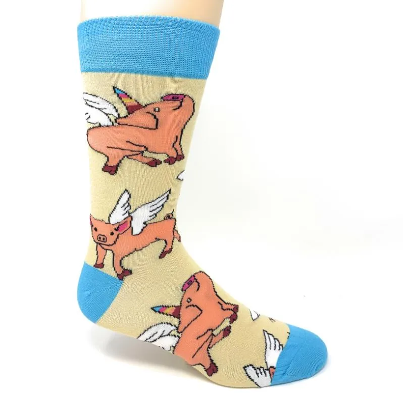 Piggy Corn Socks