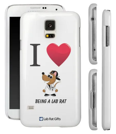 "I ♥ Being A Lab Rat" - Samsung Galaxy S5 Case