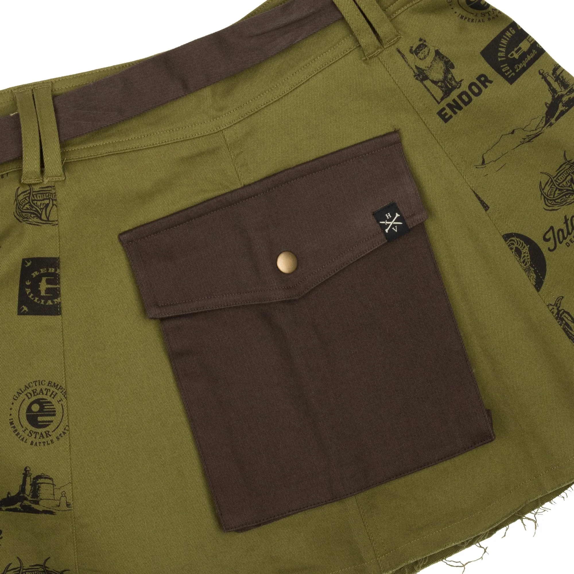 Return Of the Jedi Camp Denim Skort