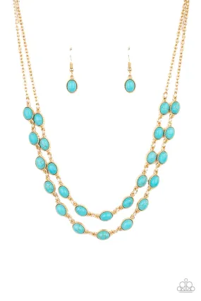 Sahara Safari Blue-Necklace