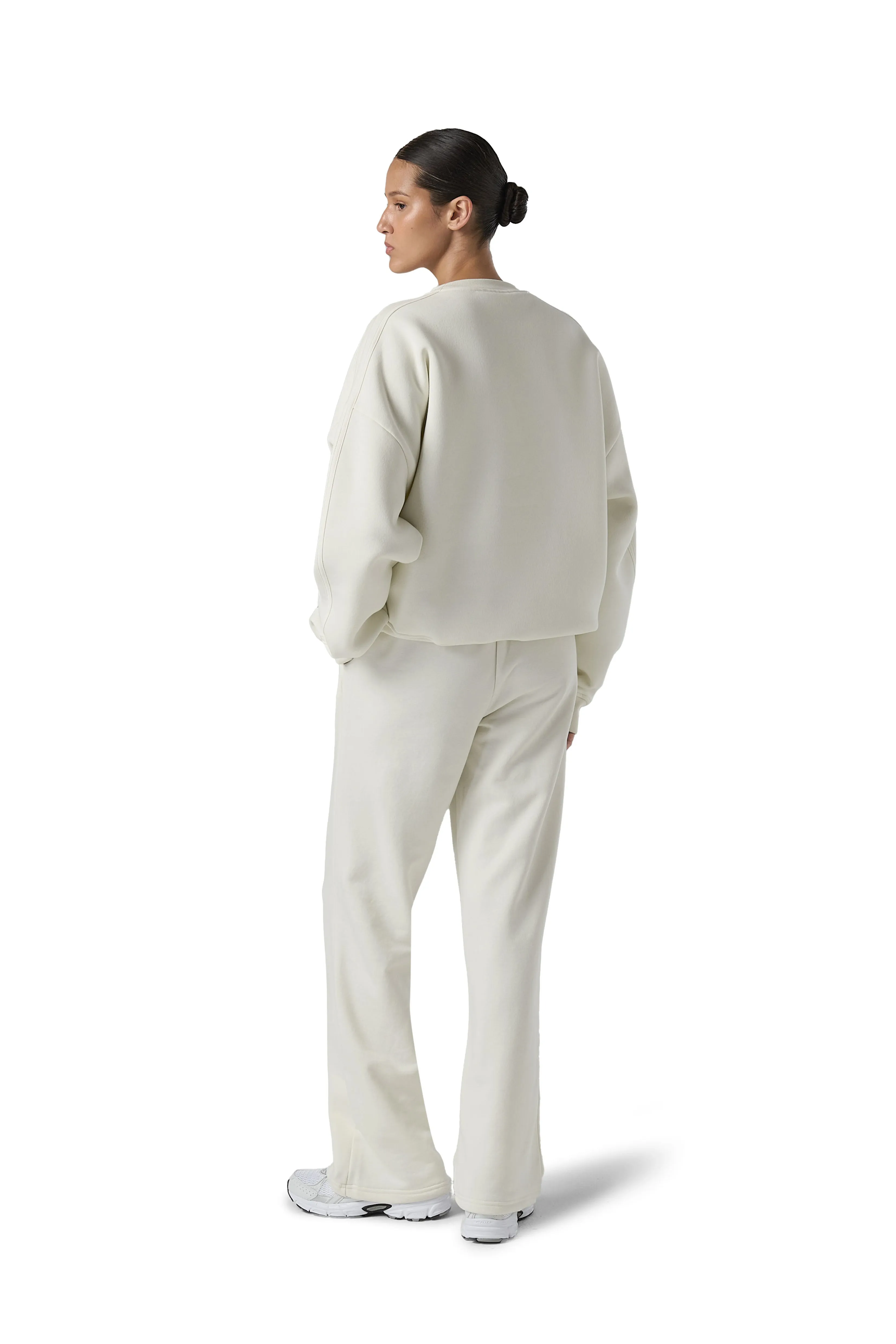 Series Wide Leg Sweatpants in Balm