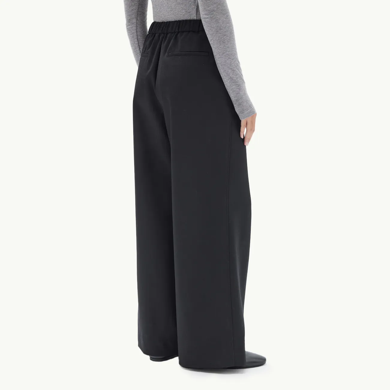 Sigrid Wool Pant - Black