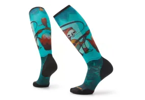 Ski Target Cush Print Sock Women's