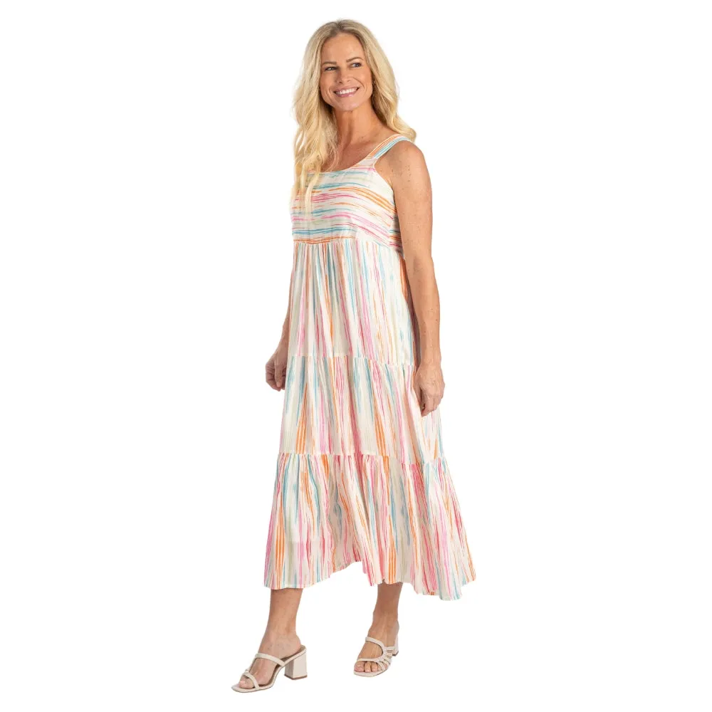 Summer Sweetness Stripe Tiered Sun Dress