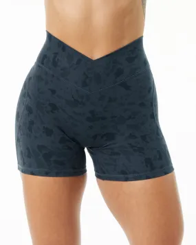 Surface Power Short 5" - Pebble Print Whale Blue