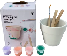 Tiger Potteksjuler Paint Your Own Plant Pot Set