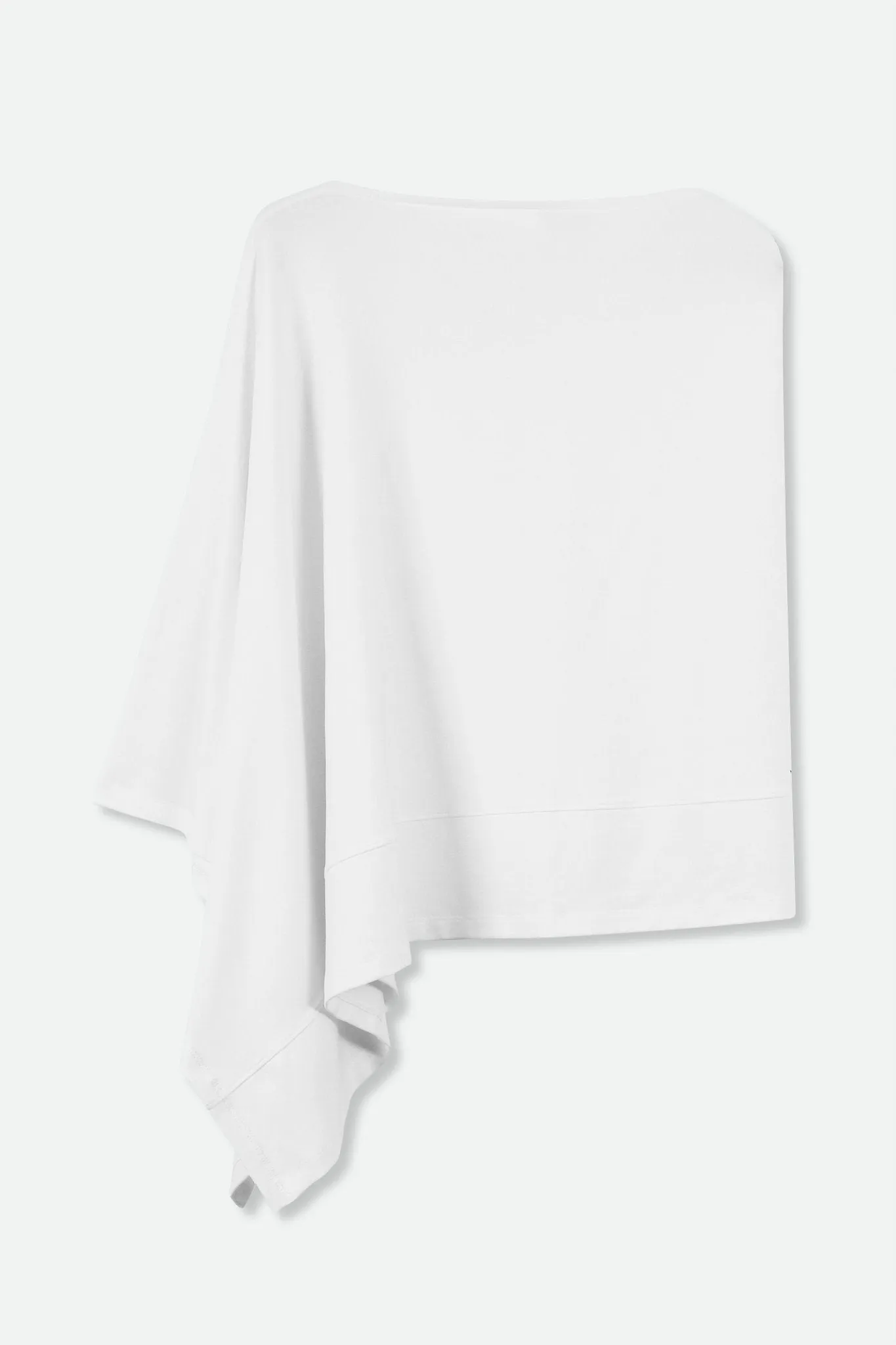 VARA WRAP IN PIMA COTTON STRETCH WHITE