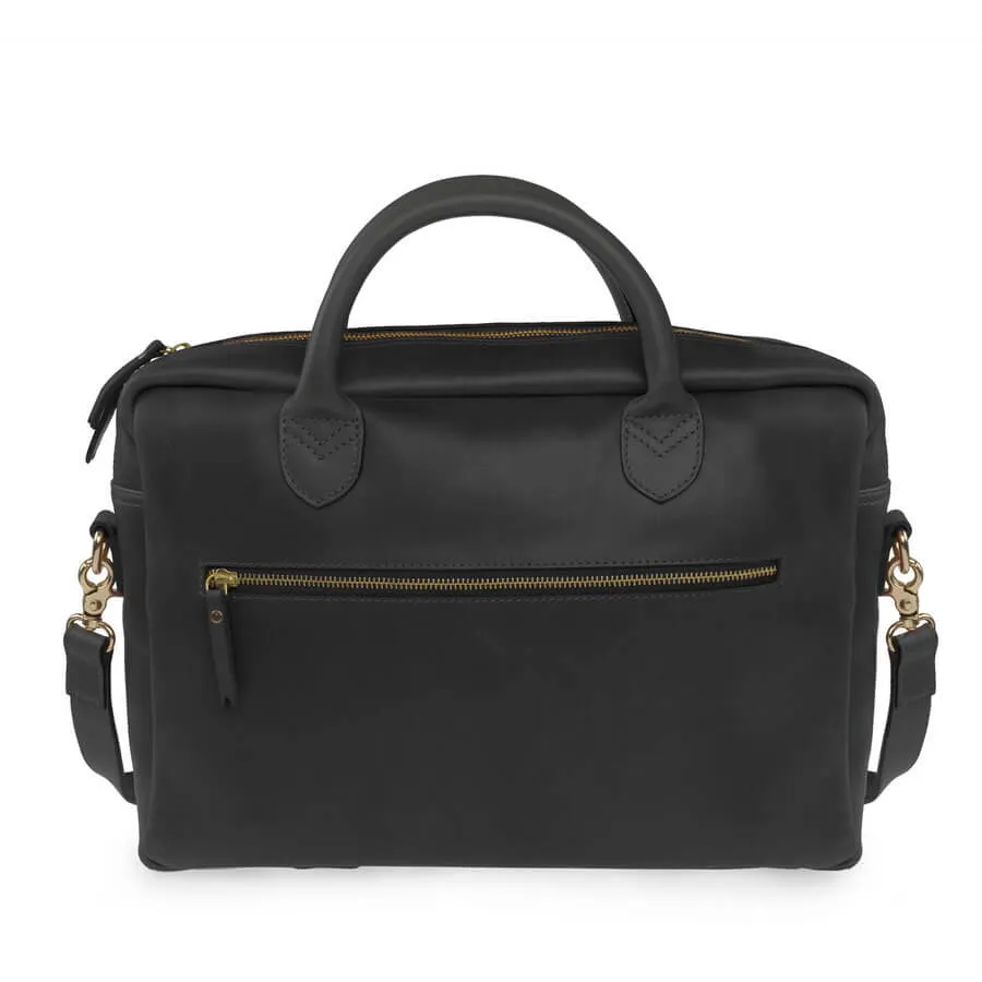 Vida Luxe Leather Laptop Bag