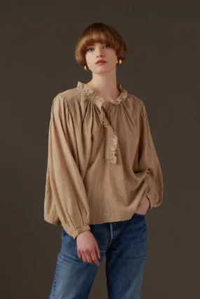 Vincent Cotton-Blended Blouse