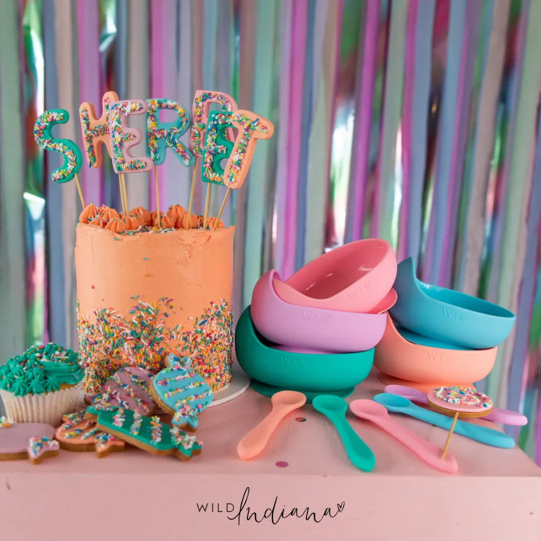 Wild Indiana | Sherbet Silicone Bowl Set - Bubblegum