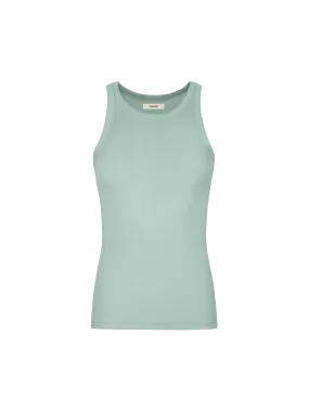 Women's 365 Lightweight Rib Tank Top—eucalyptus blue