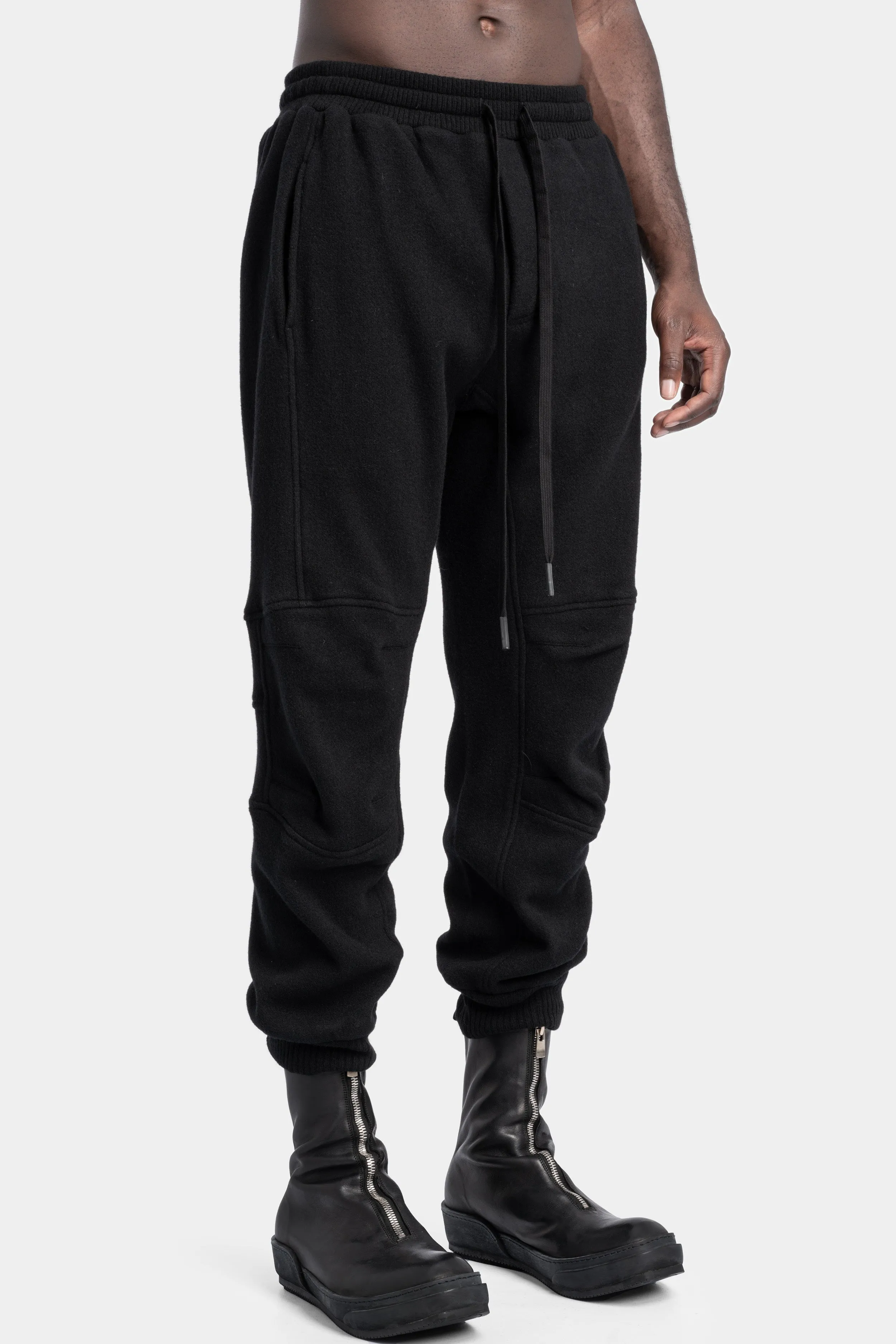 Wool blend sweatpants