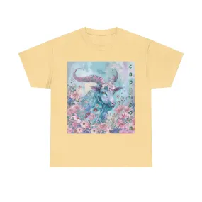 Zodiac Capricorn Unisex Heavy Cotton Tee